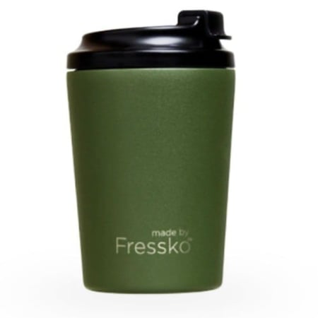 كوب حافظ حرارة فريسكو مق Fressko المطلي بالسيراميك من الداخل للقهوة والمشروبات الساخنة والباردة