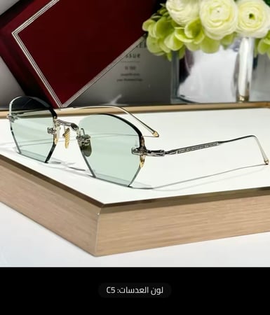 نظارات شمسية فاخرة بدون شفة من OATMAN مصنوعة من خليط معدني مربع ومربع غير منتظم عالي الجودة للرجال والنساء بتصميم أصلي UV400gafas مع حافظة داخلية