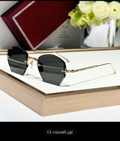 نظارات شمسية فاخرة بدون شفة من OATMAN مصنوعة من خليط معدني مربع ومربع غير منتظم عالي الجودة للرجال والنساء بتصميم أصلي UV400gafas مع حافظة داخلية