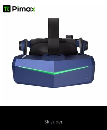 بيماكس فيجن 5K سوبر VR نظارات ذكية 180Hz فائقة ارتفاع معدل التحديث الواقع الافتراضي سماعات PCVR ثلاثية الأبعاد خوذة الكمبيوتر VR ألعاب