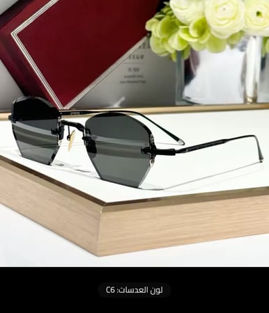 نظارات شمسية فاخرة بدون شفة من OATMAN مصنوعة من خليط معدني مربع ومربع غير منتظم عالي الجودة للرجال والنساء بتصميم أصلي UV400gafas مع حافظة داخلية