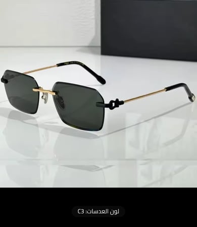 نظارات شمسية فاخرة بدون شفة من OATMAN مصنوعة من خليط معدني مربع ومربع غير منتظم عالي الجودة للرجال والنساء بتصميم أصلي UV400gafas مع حافظة داخلية