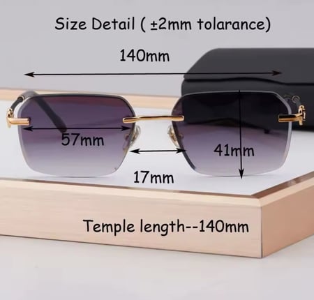 نظارات شمسية فاخرة بدون شفة من OATMAN مصنوعة من خليط معدني مربع ومربع غير منتظم عالي الجودة للرجال والنساء بتصميم أصلي UV400gafas مع حافظة داخلية