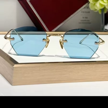 نظارات شمسية فاخرة بدون شفة من OATMAN مصنوعة من خليط معدني مربع ومربع غير منتظم عالي الجودة للرجال والنساء بتصميم أصلي UV400gafas مع حافظة داخلية