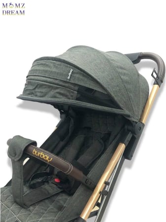 عربية أطفال من ماركة  burbay خفيفة الوزن للسفر لعمر 0-4 سنوات ، مع تصميم مريح جدا - مثالي للآباء أثناء التنقل.