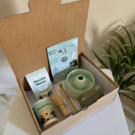 بوكس ماتشا اخضر