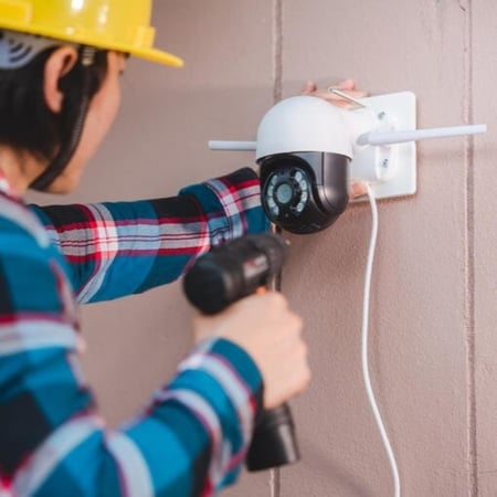 برمجة وتركيب كاميرا واي فاي