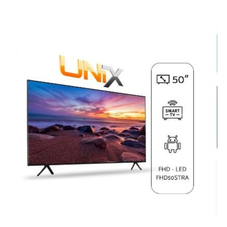 شاشة يونكس لندرويد 50 بوصة سمارت فوركي FHD50STRA