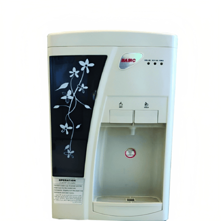 برادة مياه بارد و حار ماركة بيسك -براد ماء عالي الجودة • ماء ساخن وبارد • ماء بارد 2 لتر - 10 درجة مئوية • الماء الساخن 5 لتر - 90 درجة مئوية • مدخلات الطاقة: 520 وات • قوة التسخين: 420 وات BWD-TYR3