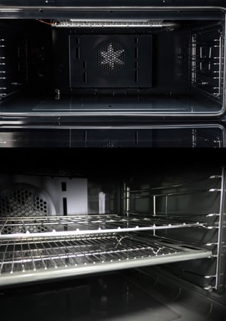 فرن مطبخ جليم غاز 60*100 أمان تام متعدد الوظائف مروحة أستيل