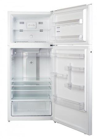 ثلاجة بيسك ببابين ابيض بسعة 18.6 قدم مكعب BRD-700HIW