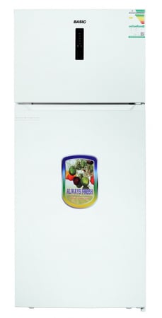 ثلاجة بيسك ببابين ابيض بسعة 18.6 قدم مكعب BRD-700HIW