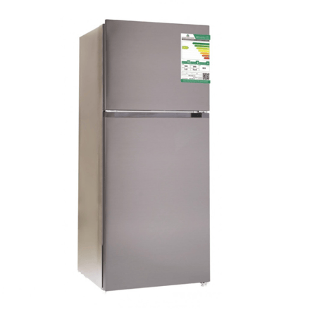 فيشر ثلاجة بابين, 6.3 قدم, 180 لتر, فريزر علوي, فضي - FR-F20HS