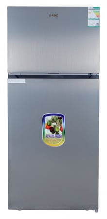 ثلاجة بيسك ببابين ستان لس ستيل بسعة 16.9 قدم مكعب BRD-600HIS