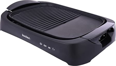 شواية كهربائية بغطاء وقوة 2000 واط من كولين اسود