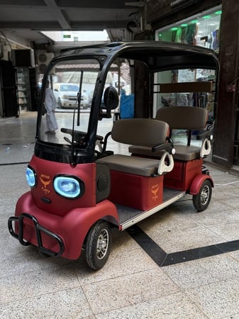 الجولف الاقتصادي 2026 السياحي 72 فولت الفاخر: 4 ركاب