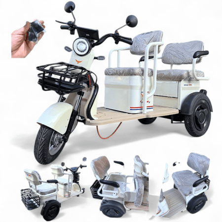 دباب كهربائي سياحي وعائلي كبير  مقطورة تحميل 2025