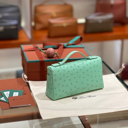 حقيبة لوروبيانا - LORO PIANA مقاس 19cm