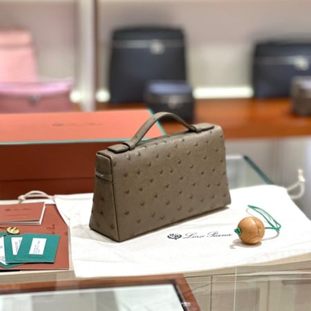 حقيبة لوروبيانا - LORO PIANA مقاس 19cm