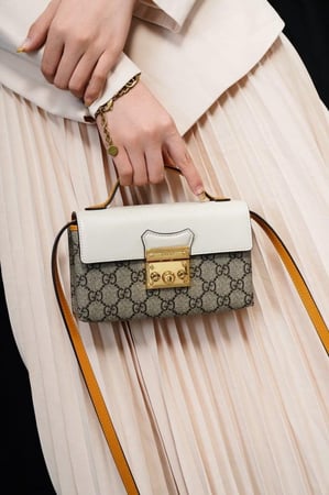 حقيبة قوتشي بادلوك مقاس 18cm