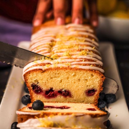 كيكة الليمون و البلوبيري ( الثلاثاء 02 ديسمبر)