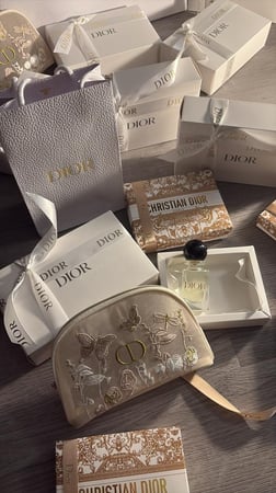 Dior bag مع عطر هديه