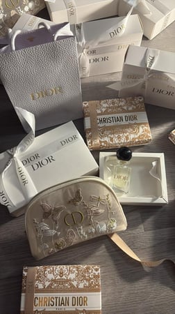 Dior bag مع عطر هديه