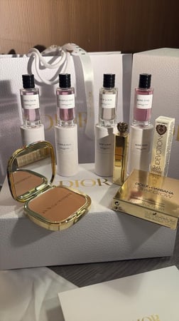 Dior Perfumes and Makeup Collection