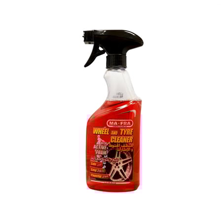 Wheel & tire Cleaner-Mafra-500 ML - منظف الجنوط والإطارات ويل اند تاير كلينر مافرا 500 مل