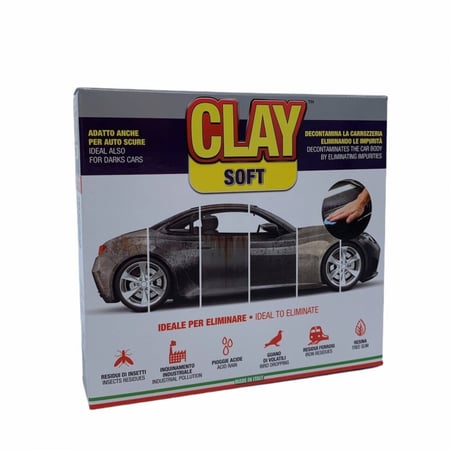 CLAY DARK 200 GR -صلصال مزيل الشوائب كلاي دارك مافرا