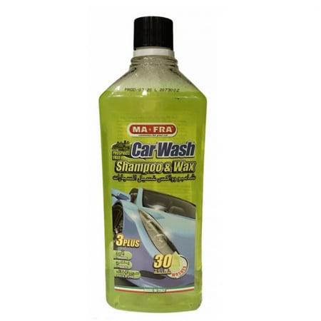 شامبو كار واش مافرا 1 لتر - Car wash shampoo & cera  1 ltr