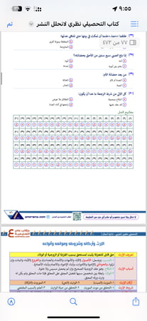 ملزمة التحصيلي نظري pdf