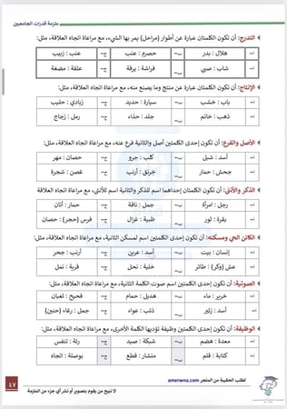 ملزمة قدرات الجامعيين مع شرح فيديو pdf