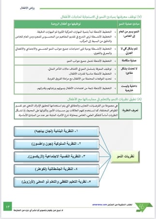 ملزمة الرخصة المهنية رياض أطفال pdf