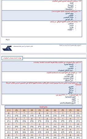 ملزمة الرخصة المهنية مهارات البحث pdf
