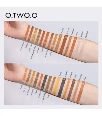 لوحة ظلال عيون مكون من 28 لون من او تو او متعدد الالوان 35ج