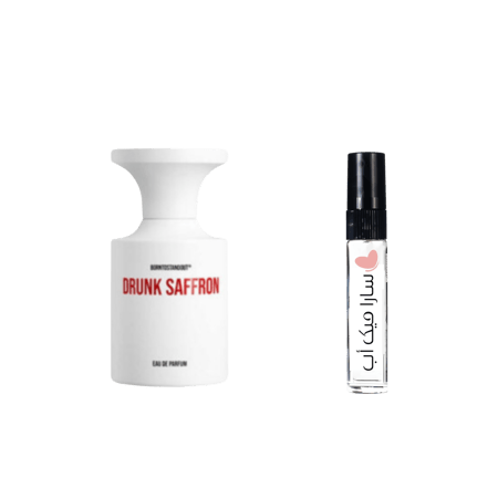 عينة درانك سافرون من بورن تو ستاند اوت او دي بارفيوم