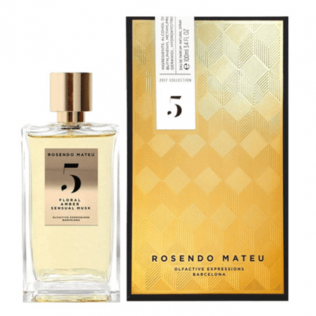 عطر روسيندو ماتيو نمبر 5 فلورال عنبر سنشوال مسك او دي بارفيوم
