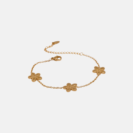 Fleur Bracelet in 18K Gold Plated
