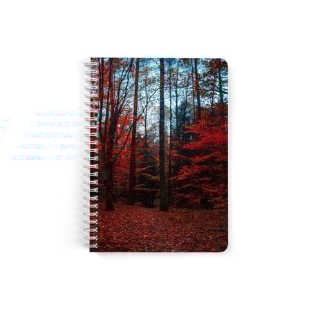 دفتر  سلك A5 ورق مسطر 60  ورقة