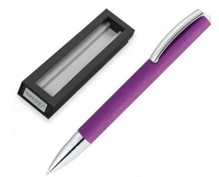 قلم أسود جاف (اللون الخارجي بنفسجي)ONLINE
