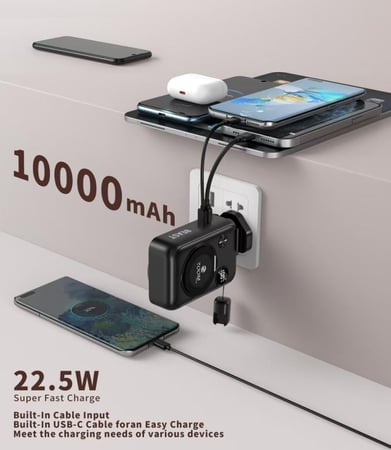 بطارية متعددة  ZOOM بقوة 10000 ملى