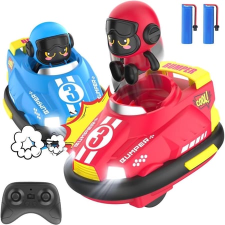 لعبه صادم وعادم للاطفال مع وحده تحكم عن بعد