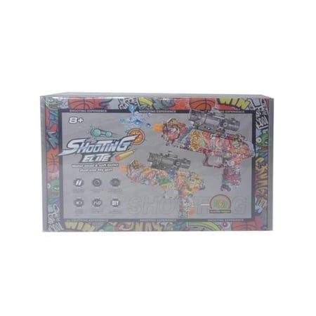 علبة لعبة مسدس رشاش بلاستر كهربائي