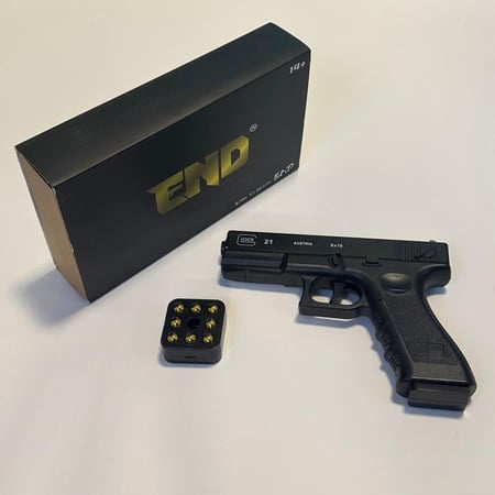 مسدس جلوك اسود - مشابهة للواقع ( لعبة | TOY )