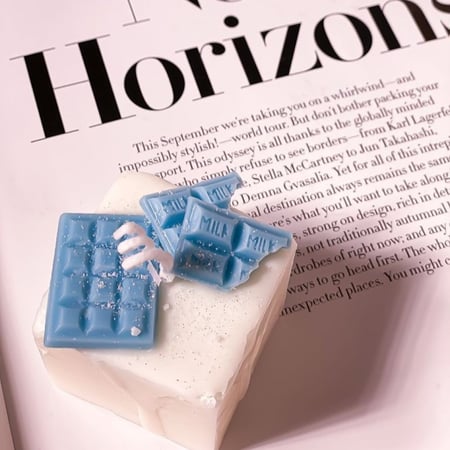 شمعة ميني كيك (مربع)