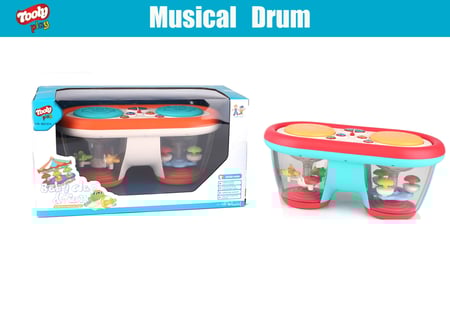 لعبة طبل موسيقية دوارة