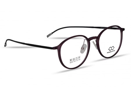 نظاره طبيه مناسبه للجنسين بلاستيك رقم الموديل  6206C2 اللون موف - بنفسجي