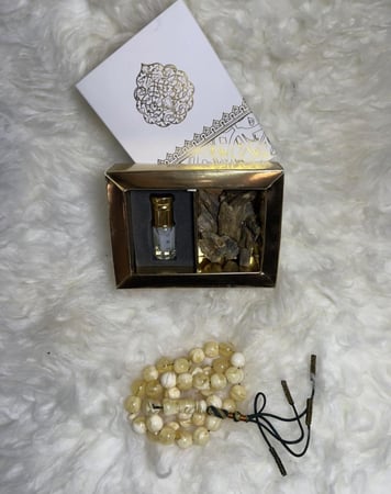 مسك ثلجي + بخور صيني