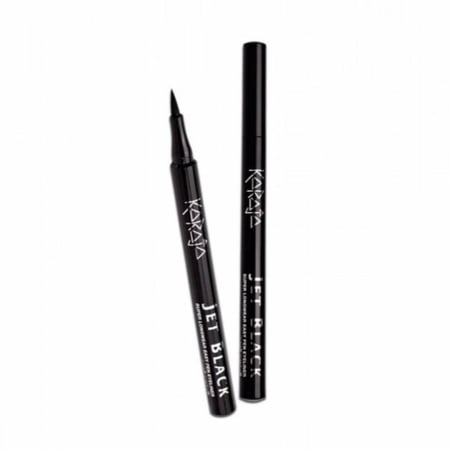 قلم كحل سائل جيت بلاك من كاراجا - 1مل